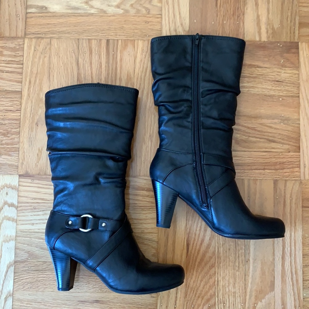 Naturalizer, Royce, Black Boots, Sz 7.5